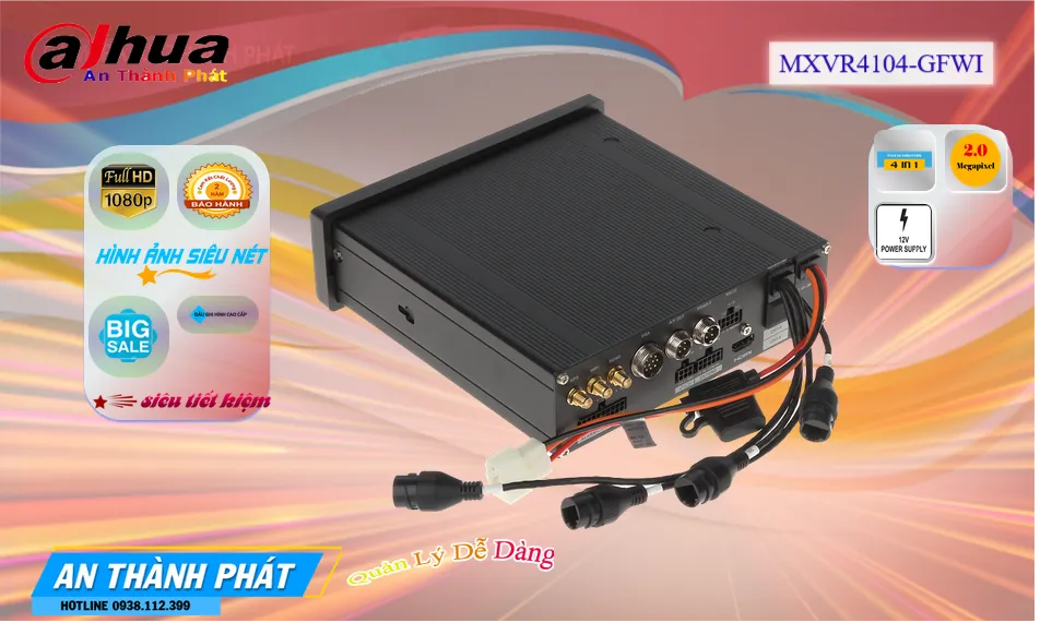 Đầu Thu MXVR4104-GFWI Dahua