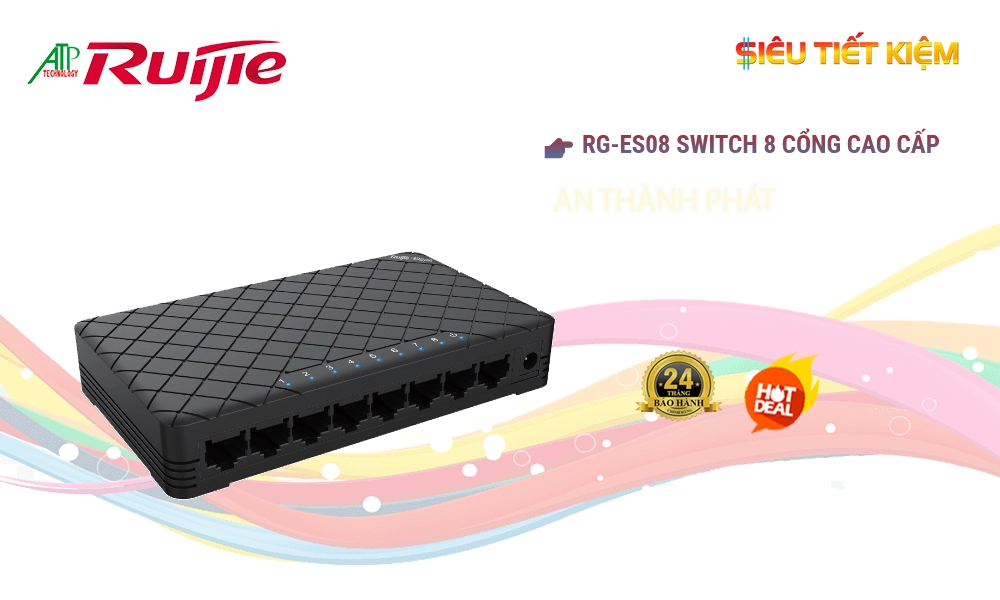 Bộ chia mạng  RG-ES08 Hãng Ruijie