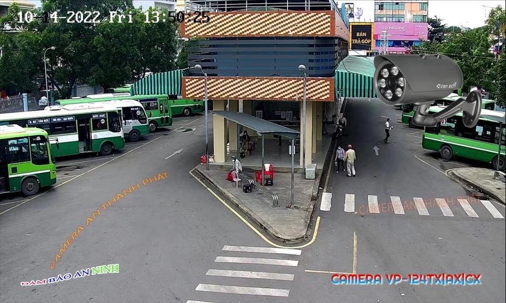 VP-124TX|AX|CX HD Anlog Camera Giám Sát Giá tốt