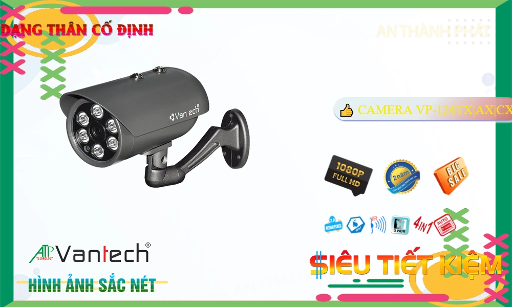 ✲ Camera VP-124TX|AX|CX VanTech,thông số  Camera Giám Sát VP-124TX|AX|CX,VP-124TX|AX|CX Đang giảm giá,chức năng VP-124TX|AX|CX 2.0 megapixel ,VP-124TX|AX|CX Giá rẻ nhất,Giá Bán VP-124TX|AX|CX,VP-124TX|AX|CX Giá Thấp Nhất,VP-124TX|AX|CX Bán Giá Rẻ,Nơi bán VP-124TX|AX|CX,bán VP-124TX|AX|CX,VP-124TX|AX|CX Giá rẻ nhất