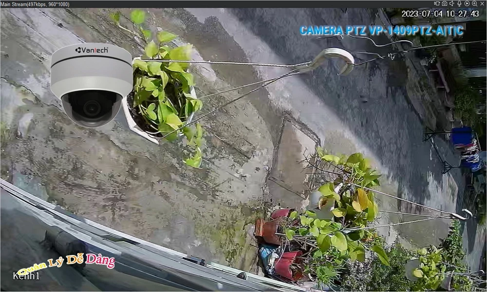 Camera Công Nghệ HD VP-1409PTZ-A|T|C VanTech Với giá cạnh tranh