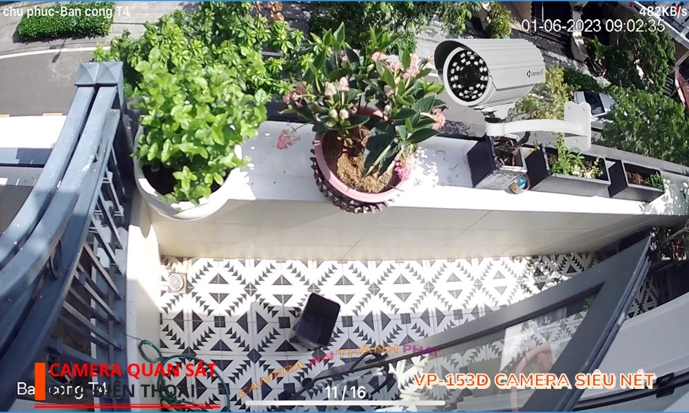 VP-153D Camera Công Nghệ POE Thiết kế Đẹp VanTech
