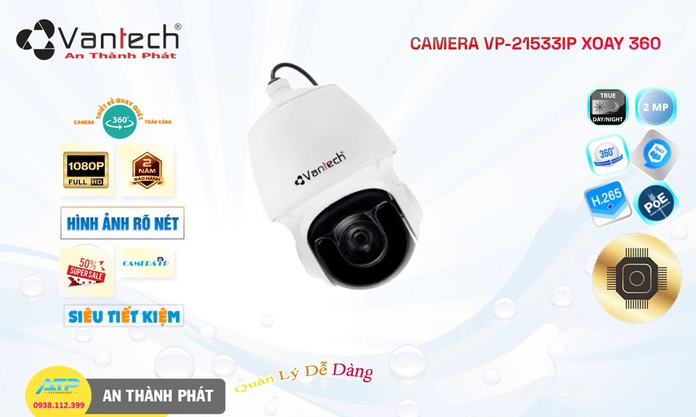 VP-21533IP Camera VanTech Giá tốt