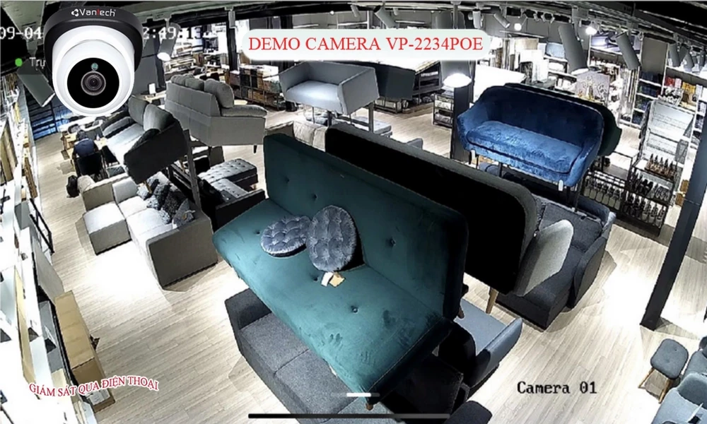 ✲  Camera VanTech Thiết kế Đẹp VP-2234POE
