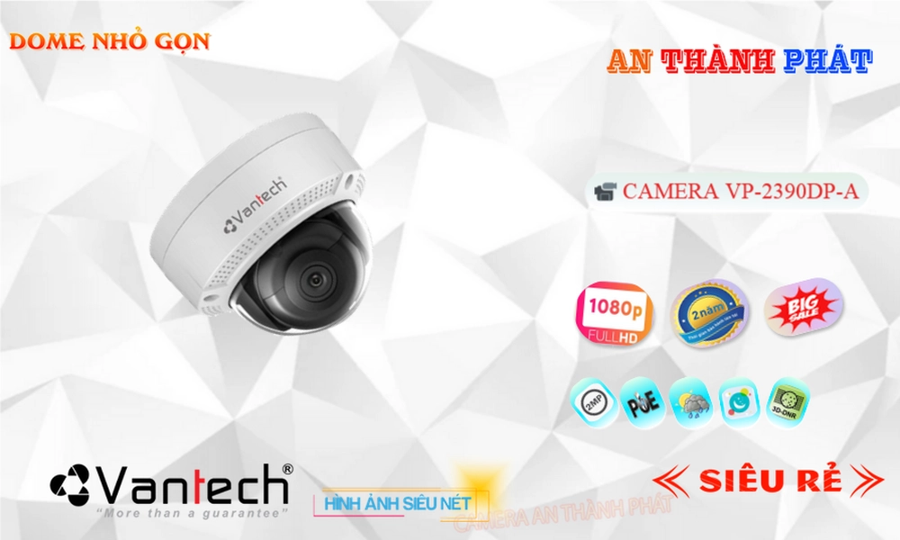 Camera An Ninh VanTech VP-2390DP-A Đang giảm giá