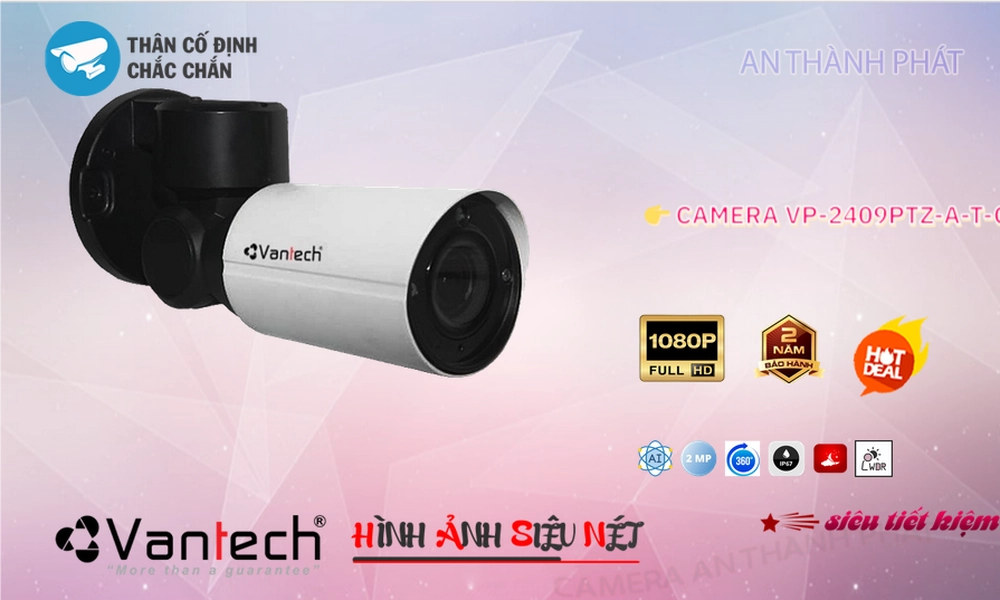 VP-2409PTZ-A|T|C Camera Công Nghệ HD Thiết kế Đẹp VanTech VP-2409PTZ-A|T|C Camera Công Nghệ HD Thiết kế Đẹp VanTech