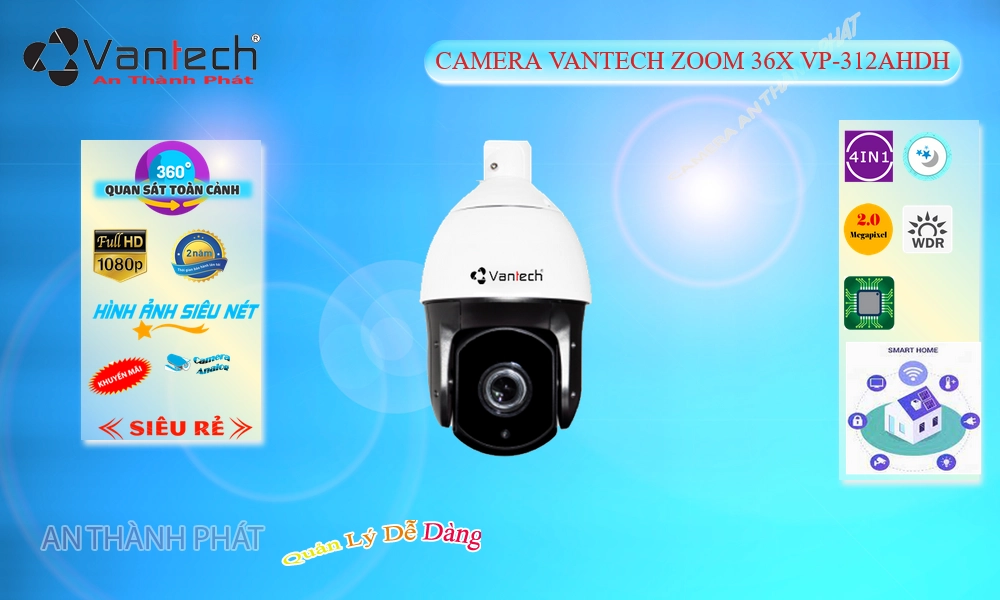 VP-312AHDH Camera VanTech
