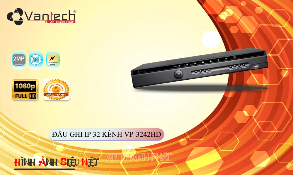 VP-3242HD Đầu Ghi VanTech