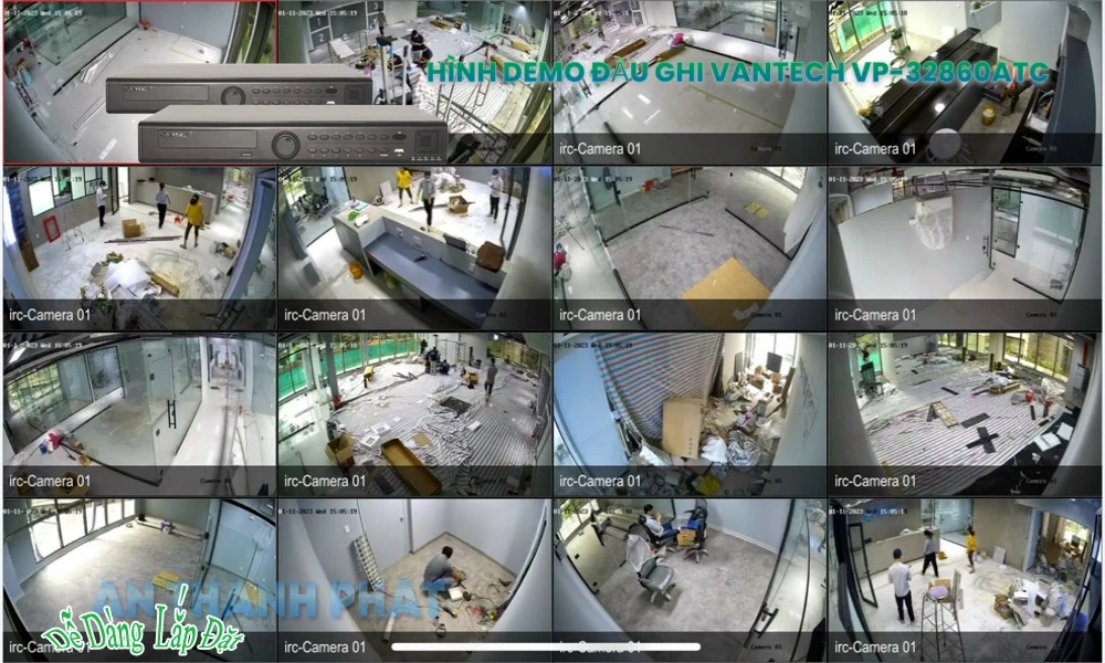 Đầu Ghi VP-32860ATC Chi phí phù hợp