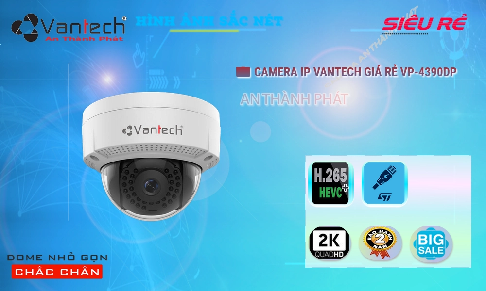 Camera VanTech Chất Lượng Công Nghệ POE VP-4390DP