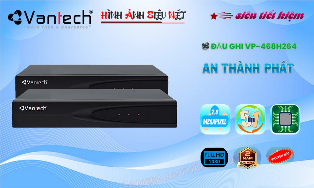 VanTech VP-468H264 Sắc Nét