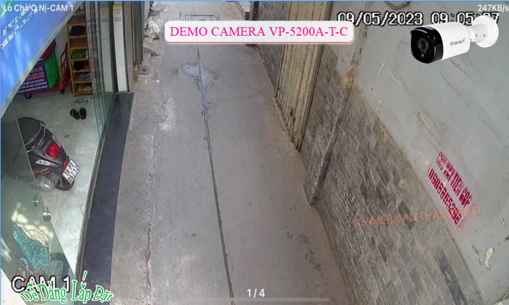 Camera HD VP-5200A|T|C Chức Năng Cao Cấp