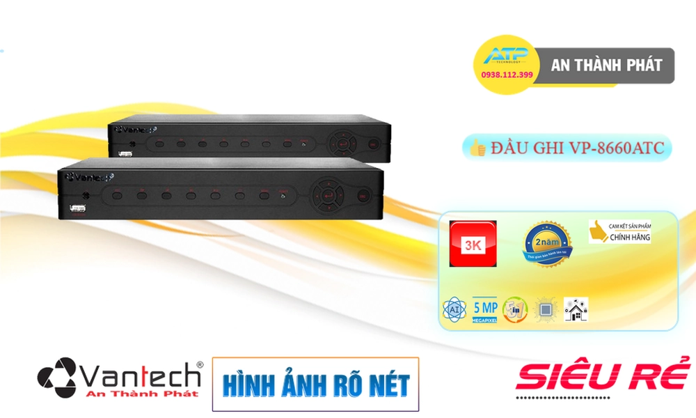 VanTech VP-8660ATC Giá tốt