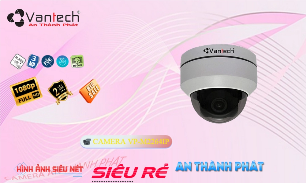 Camera VanTech VP-M2264IP Mẫu Đẹp