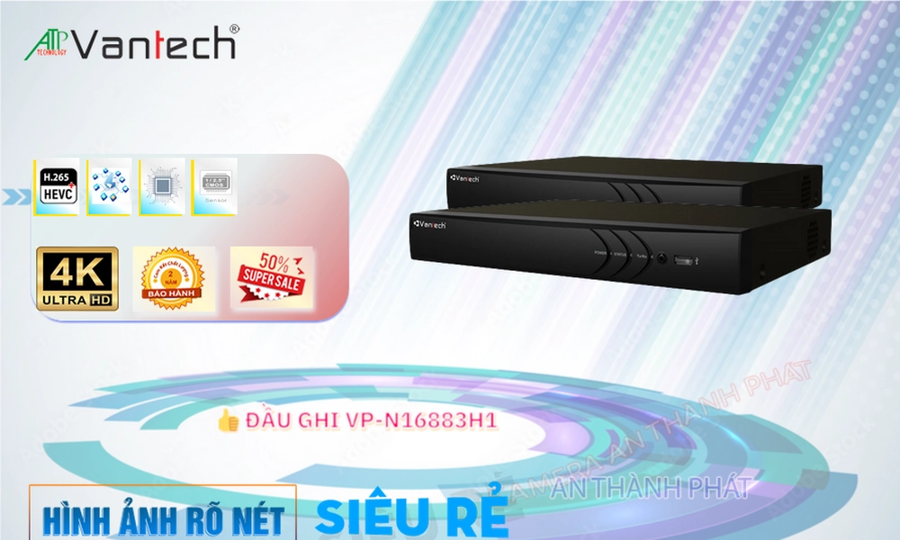 Đầu Ghi VP-N16883H1 Chi phí phù hợp Đầu Ghi VP-N16883H1 Chi phí phù hợp