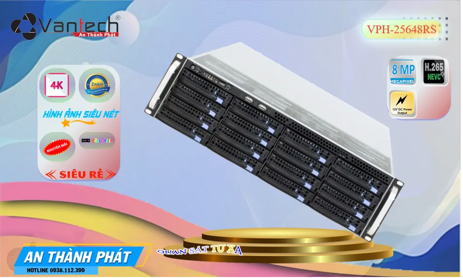 Đầu Thu KTS  VanTech VPH-25648RS Sắc Nét