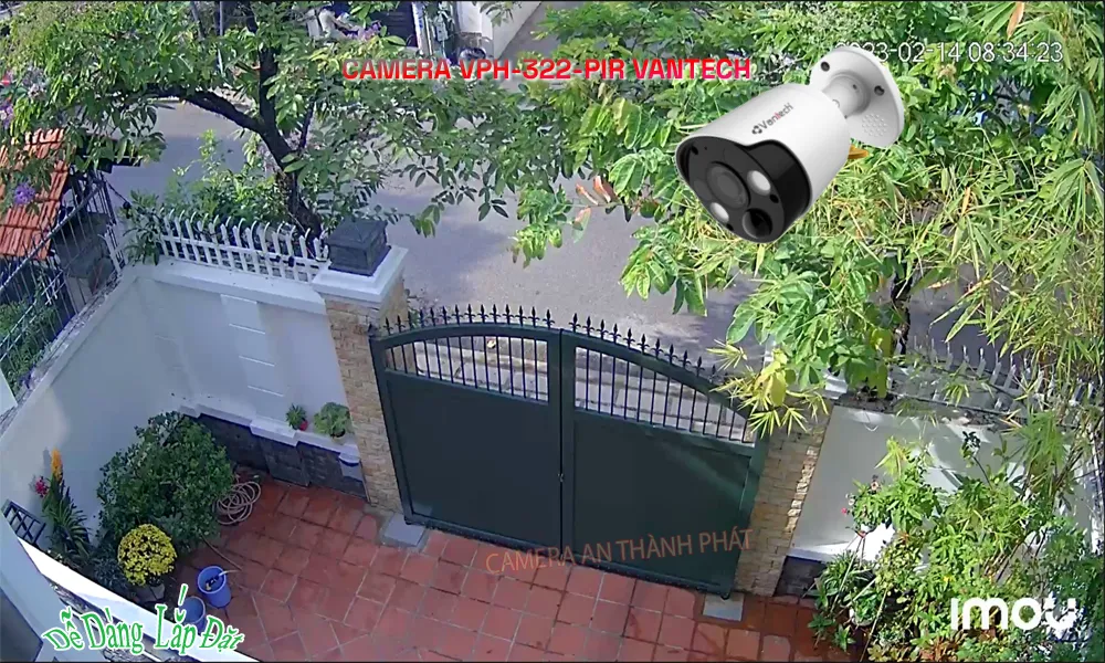 VPH-322PIRCamera Sắc Nét  VanTech