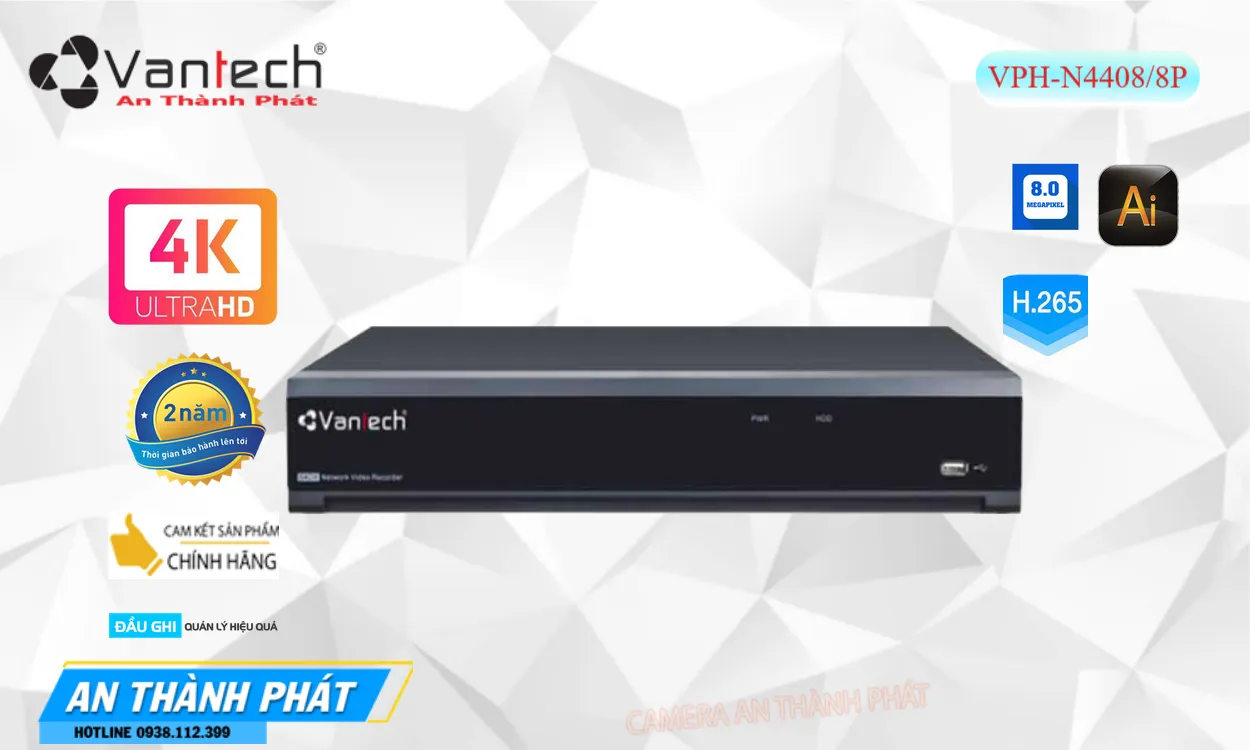 VPH-N4408/8P  VanTech Tiết Kiệm