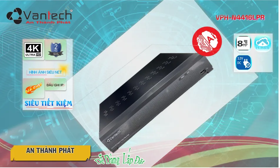 VPH-N4416LPR VanTech Sắc Nét VPH-N4416LPR VanTech Sắc Nét