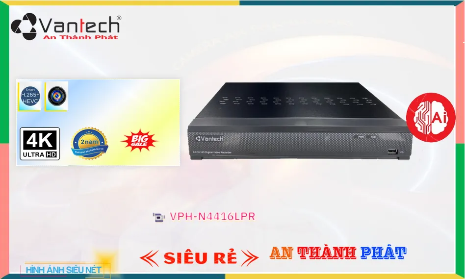 VPH-N4416LPR VanTech Sắc Nét VPH-N4416LPR VanTech Sắc Nét