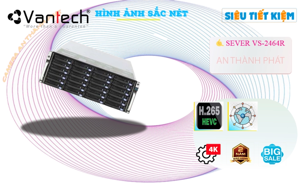VS-2464R Đầu ghi Camera VanTech Giá rẻ VS-2464R Đầu ghi Camera VanTech Giá rẻ
