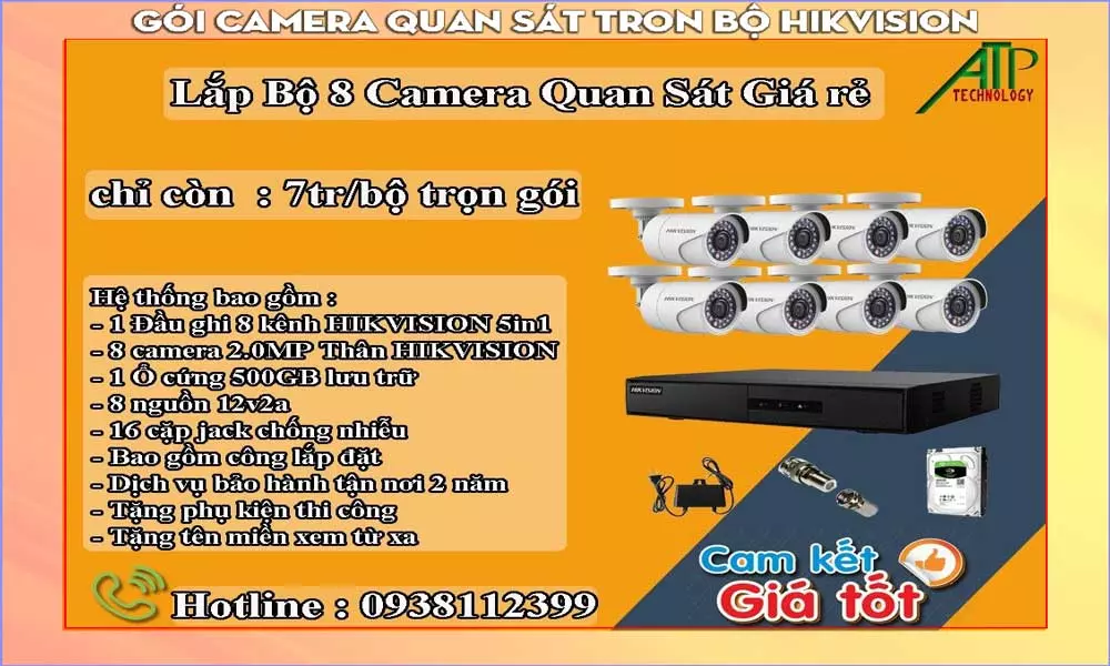 Lắp Đặt Camera Trọn Bộ Giá Rẻ