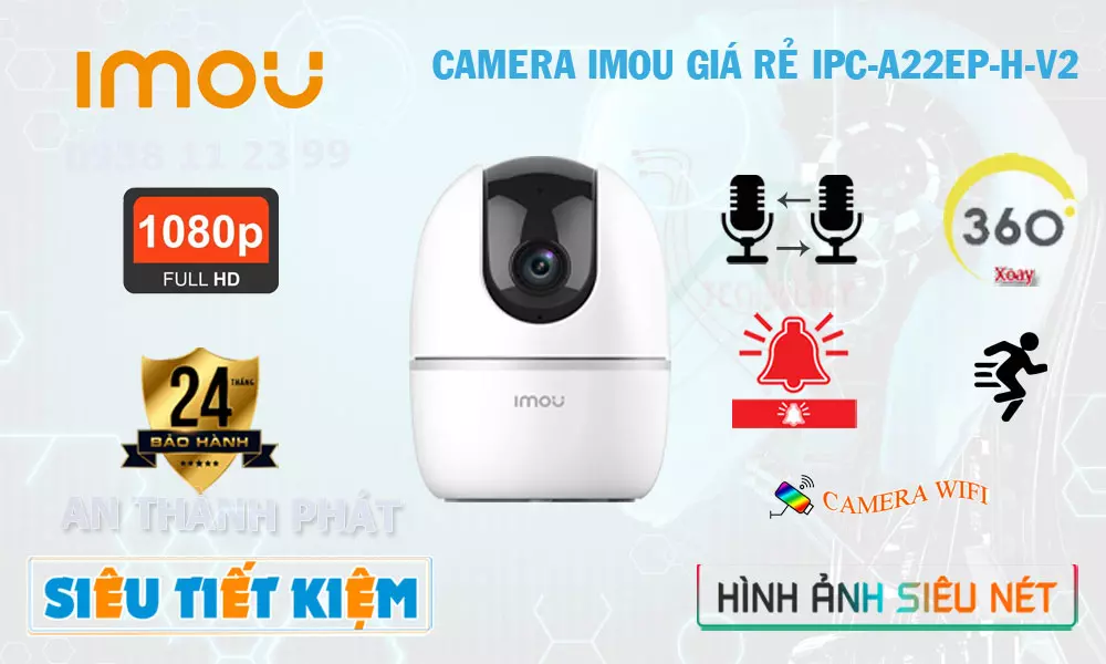 đặc điểm nổi bật của camera imou IPC-A22EP-H-V2 