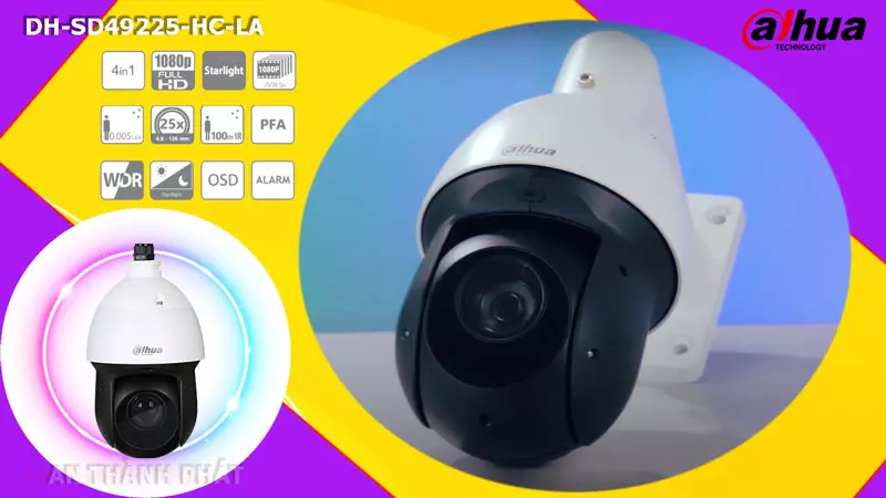 Camera speed dome DH SD49225 HC LA