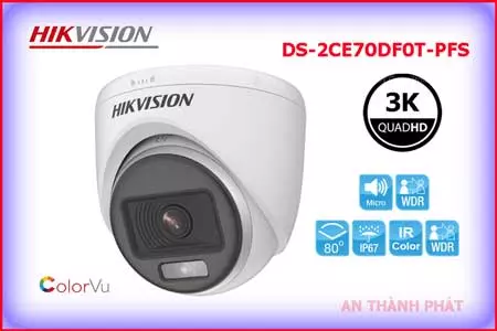 CAMERA HIKVISION DS 2CE70DF0T PFS