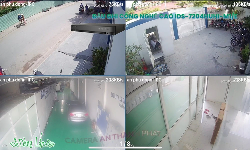iDS-7204HUHI-M1/E Đầu Ghi Hình Chức Năng Cao Cấp iDS-7204HUHI-M1/E Đầu Ghi Hình Chức Năng Cao Cấp