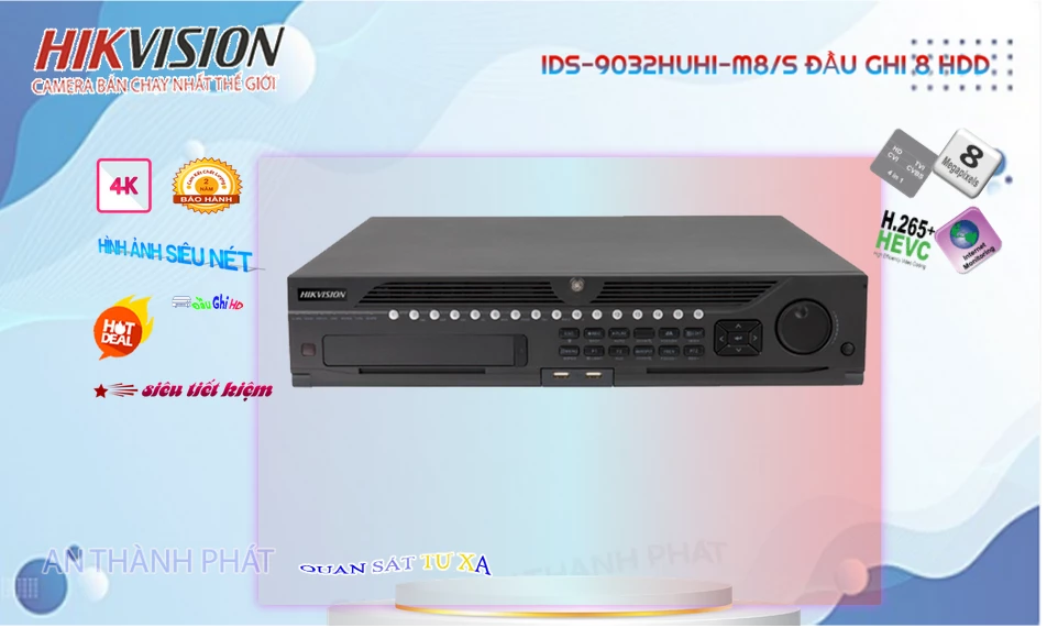 Đầu ghi  Hikvision iDS-9032HUHI-M8/S Chất Lượng ❇