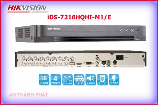 ĐẦU GHI HIKVISION 16 KÊNH iDS 7216HQHI M1/E