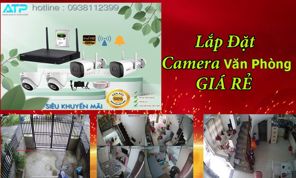 hình lắp camera văn phòng trọn gói