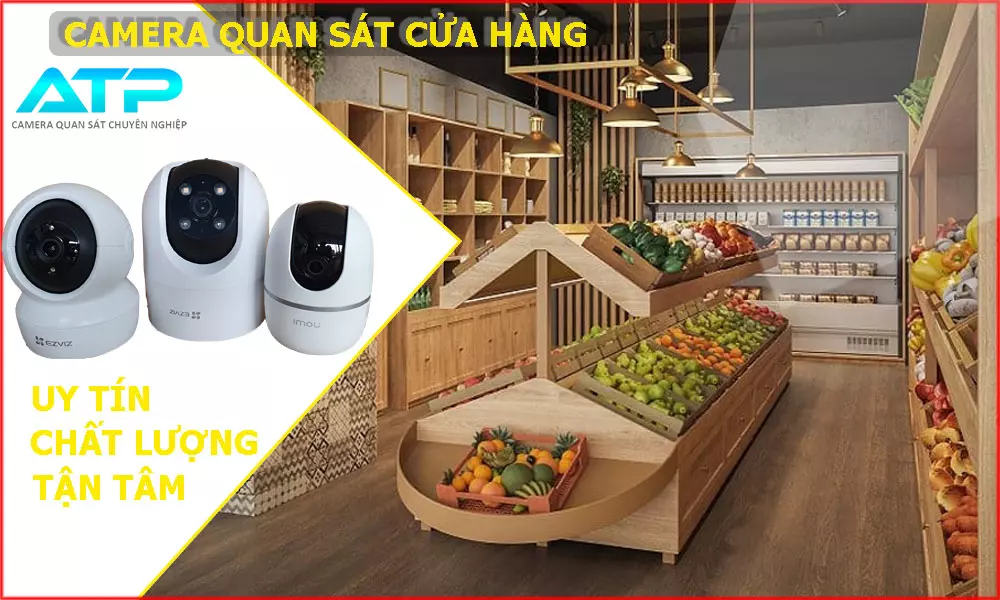 Lắp camera quan sát cho cửa hàng
