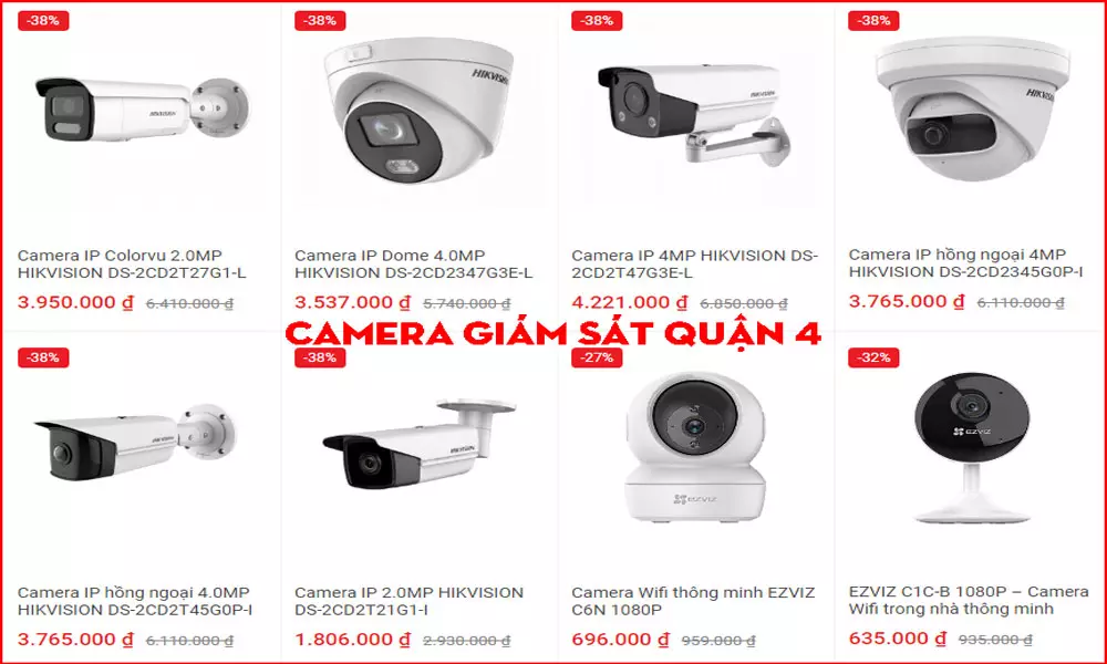 Lắp Đặt Camera Quan Sát Tại Quận 4